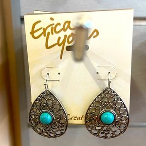 Erica Lyons Silver Earrings